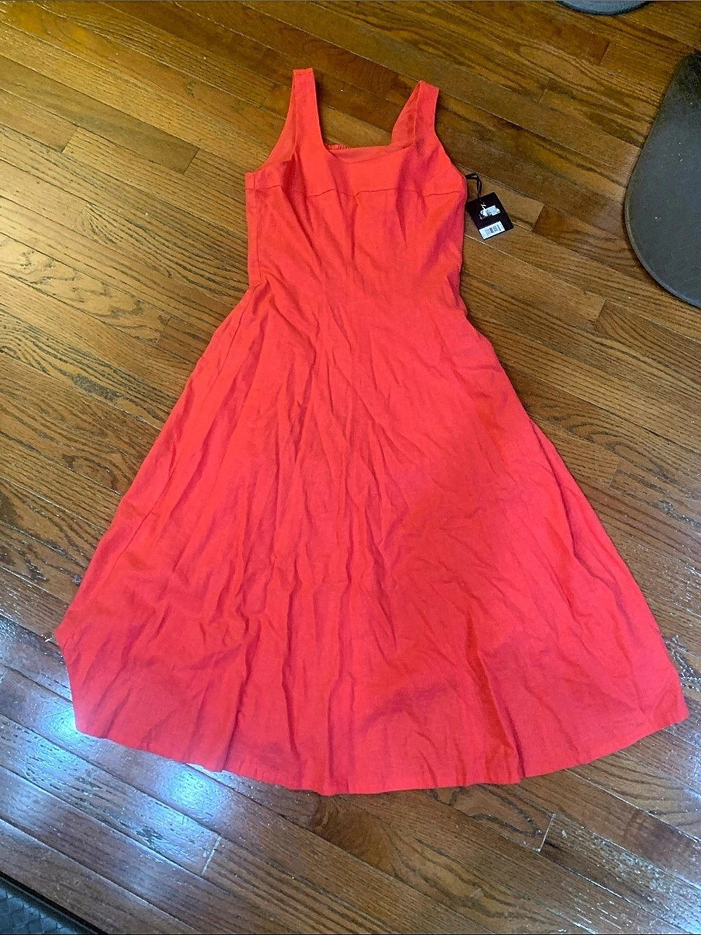 The Limited Red Sleeveless Midi Dress Size Small NWT